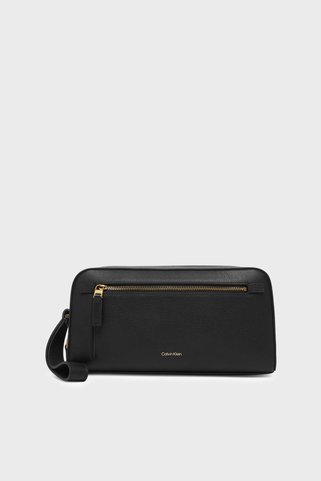 Calvin Klein Bilek Askılı Deri Traş Çantası LV04D1323GUB1 Erkek TRAŞ ÇANTASI LV04D1323G UB1