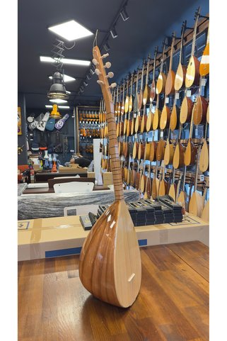 PENA MÜZİK Kısa Sap Başlangıç Seviyesi İyi Kalite Kestane Bağlama 39 Tekne