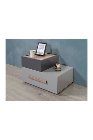 Vivense LİFE GENÇ ODASI KOMODİNİ, GRİ