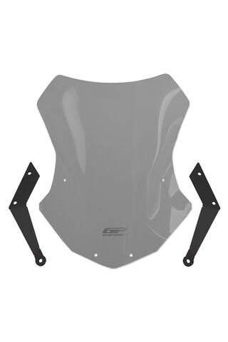 GP Kompozit SYM NH T 200 2024 Uyumlu Ön Cam Füme 45 cm