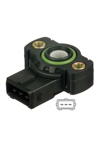 DELPHİ SS10562-12B1 Gaz Kelebek Sensörü BMW E36 E38 E39 M42 M44 M50 M51 13631721456