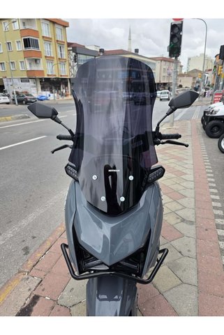 MOTOCAM Arora HTX PRO 50 Ön Cam 2025-2026 Model 65cm Füme Renkli 4mm