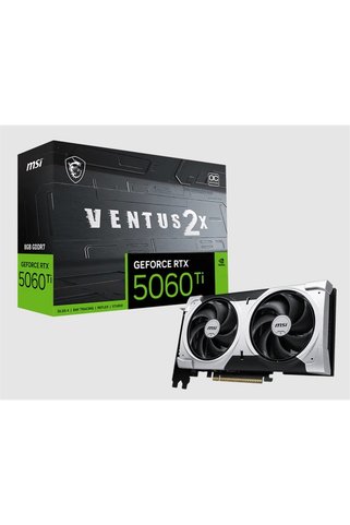 MSI GEFORCE RTX5060TI 8G VENTUS 2X OC PLUS 8GB GDDR7 128BIT 3XDP 1XHDMI EKRAN KARTI