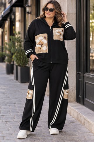 Espira sweatshirt pantolon takım büyük beden