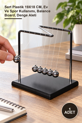 Yenilig 1 Adet Denge Balans Tahtası – Sert Plastik 19X18 CM, Ev Ve Spor Kullanımı, Balance Board, Denge Aleti