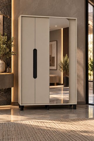 Abre 3028 Velora Vizon Aynalı Portmanto