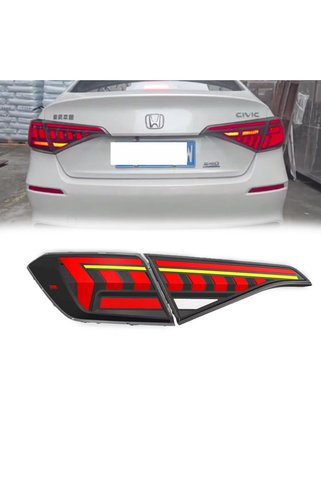autogp Honda civic fe1 stop lambası ledli sportline 2021+