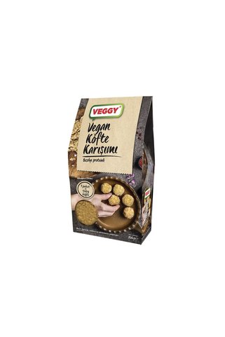 Veggy Vegan Köfte Karışımı 200G - Bitkisel Proteinli Pratik Köfte Harcı 8'li Avantaj Paketi - 8 Adet