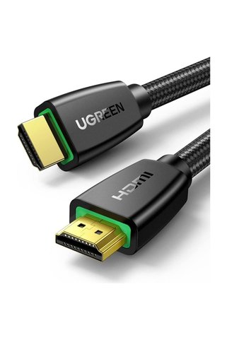 Ugreen Örgülü 4K 18 Gb/s HDMI 2.0 Kablo Siyah, 2 Metre, 40410