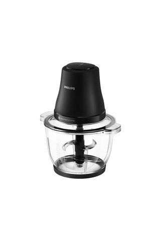 Philips HR1502/00 4 Bıçaklı Doğrayıcı 3000 Serisi Siyah Plastik Hazneli 500 W Güç ve PowerChop