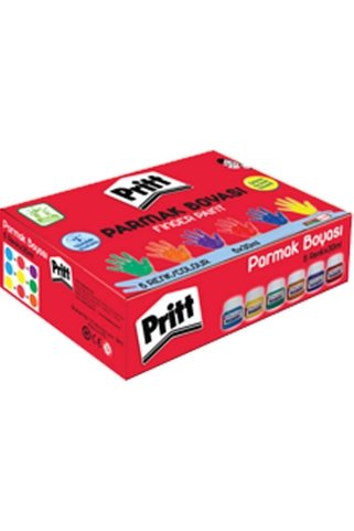 Pritt 6 Renk 30ML Parmak Boyası 1221355