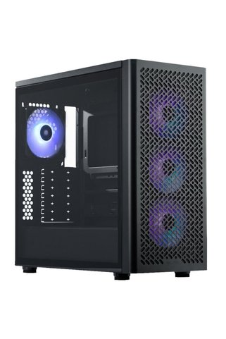 Cooler Master ELITE 502 750W 80+ Gold PCIe 5.0 ARGB Type-C Tempered Glass E-ATX Siyah Kasa