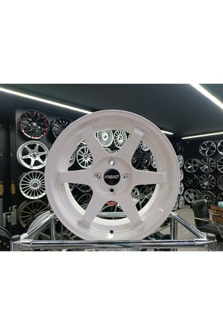 Procast 16 İNC 4X100 VOLK RACİNG TE37 JANT TAKIMI BEYAZ (4 ADET)