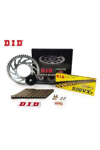 D.I.D Yamaha MT 25 DID Zincir Dişli Seti Gold