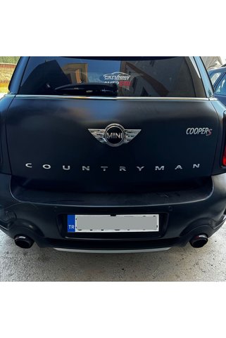 Akrapovic AKRAPOVİÇ Mini cooper r60 countryman egzoz ucu çiftli karbon akrapoviç 100mm