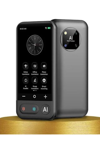 EGE YAPI Kameralı 140 Dilde Wifi Özellikli Translator Elektronik Çeviri Cihazı Türkçe Menü