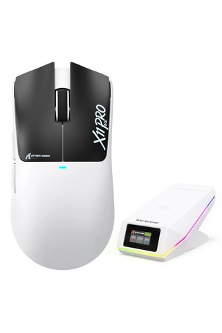 Attack Shark X11 PRO V2 TFT Ekranlı Şarj Standlı Kablosuz Oyuncu Faresi