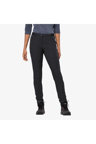 Jack Wolfskin Geigelstein Slim Softshell Siyah Kadın Pantolon