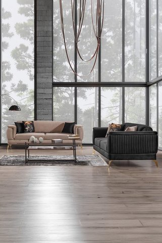 İYENA HOME LİVİNG Stella 3+3 Sırt Mekanizmalı Koltuk Takımı