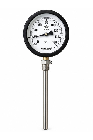 Pakkens TERMOMETRE ÇAP 100 (0-160°C) 20 CM DALMA BOYU - ALTTAN