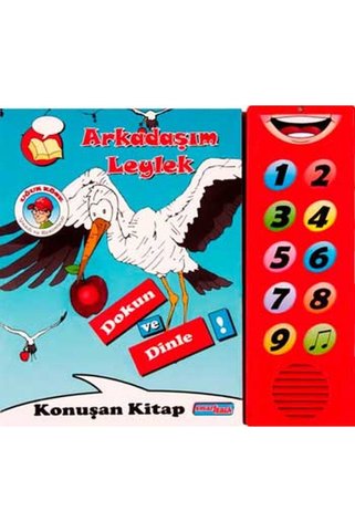 Smarteach Yayınları Arkadaşım Leylek Dokun ve Dinle Konuşan