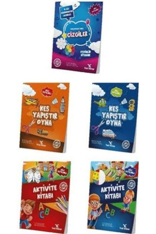 ARNEER 5-7 Yaş Okul Öncesi Aktivite Seti - 5 Takım