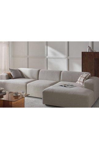 Vivense ELSA KETEN KÖŞE KOLTUK, SAĞ KÖŞE, BEJ