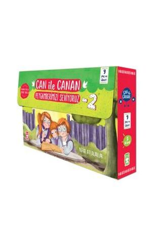 Timaş Çocuk Can İle Canan Peygamberimizi Seviyoruz 2 - Set (5 Kitap)