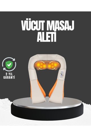 ASTRALTECH 4D Yoğurma Teknolojili Masaj Cihazı-Boyun Omuz için uygun