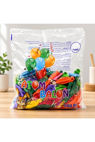 AKILLI Lastikli Balon ( 100'lü)