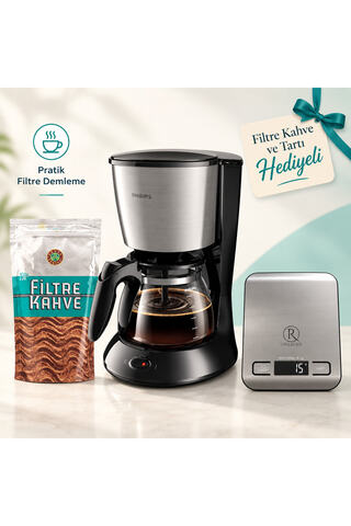 Philips HD7462/20 Aroma Twister Filtre Kahve Makinesi Filtre Kahve ve Tartı Hediyeli