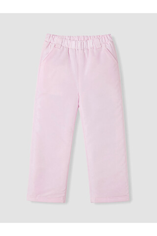 LC Waikiki Gencc Kalitesiyle LCW Kids Pembe Su İtici Kız Çocuk Kayak Pantolonu
