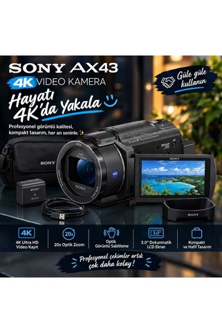 Emir Fotoğrafçılık Sony FDR-AX43