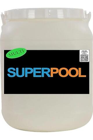 Superpool 3 Etkili Multi Tablet Klor 25 KG – Tek Tabletle Tam Havuz Bakımı