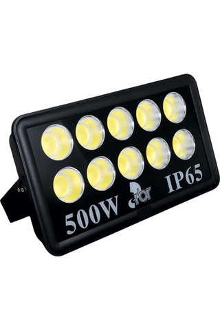 RBR 500 Watt Flood LED Projektör Dış Mekan Geniş Alan Aydınlatma Bahçe Saha Lambası