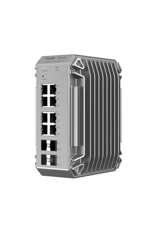 RUIJIE REYEE RG-NIS3100-8GT4SFP-HP 8 PORT GIGABIT +4X1GB SFP ENDUSTRIYEL 240W POE SWITCH