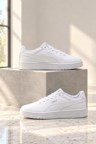 Puma CRT-6403 Erkek Beyaz Comfort Günlük Sneaker Hafif Anatomik Spor Ayakkabı
