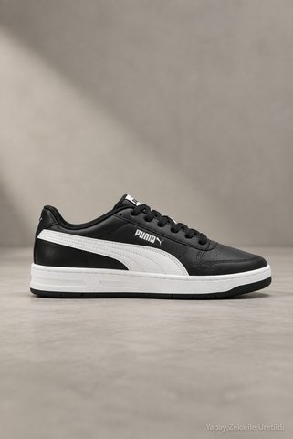 Puma CRT-2826 Siyah Beyaz Unisexs Günlük Sneaker Comfort Casual Anatomik Spor Ayakkabı