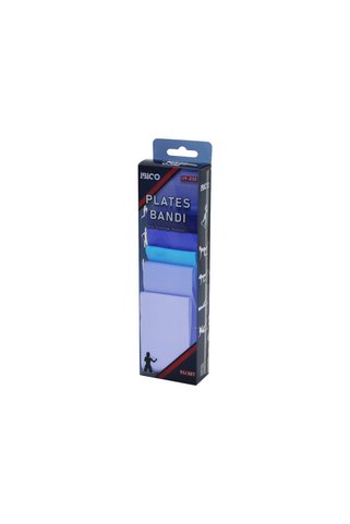 AKILLI 5PCS Silikon - Esnek Plates Bantı Renkli Direnç = 10-15-20-30-40 Seviye