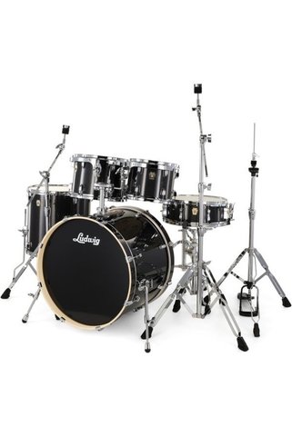 Ludwig LE520EC6 Evolution Moon Dust ST Akustik Davul Seti