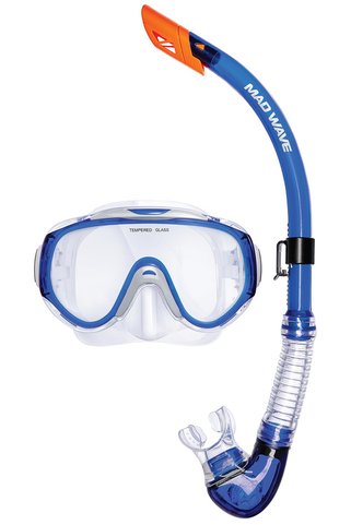 Mad Wave Deniz Maske ve Şnorkel Set lacivert