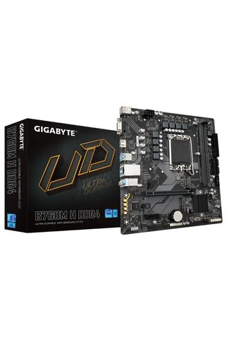 Gigabyte B760M-H-DDR4 1700P DDR4 SES GLAN HDMI/D-SUB SATA3 USB3.2 mATX