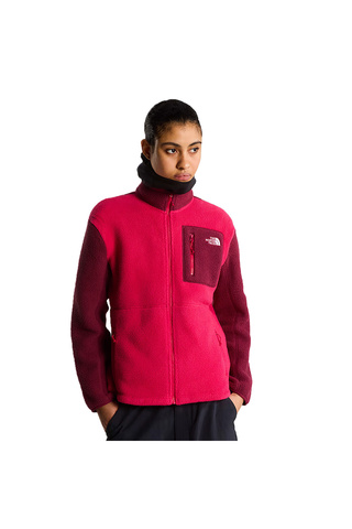 THE NORTH FACE Yumiori Full-Zip Kadın Kırmızı Outdoor Polar NF0A8E88S691