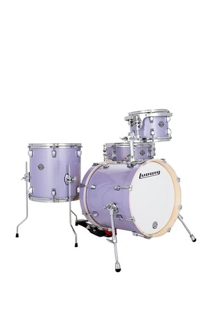 Ludwig Breakbeats Lilac Sparkle Akustik Davul Seti