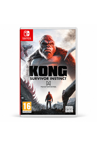 Nintendo Kong: Survivor Instinct Switch Oyun – MonsterVerse 2.5D Aksiyon Macera Metroidvania Fiziksel Sürüm