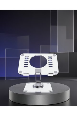 teknodayım Katlanabilir Tablet Standı Ayarlanabilir Çift Şaft