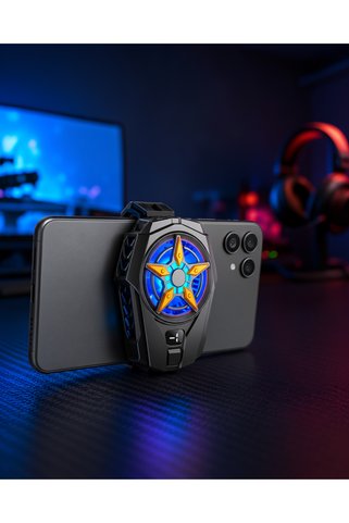 teknodayım Dijital Göstergeli Evrensel Telefon Soğutma Fanı XUCZF6TELEFONSOGUTUCU-9