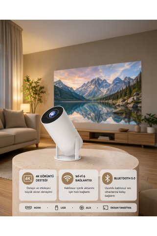 ASTRALTECH Kablosuz Projeksiyon Cihazı 4K HDMI USB XUUCZZZM300MAX-2-1