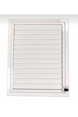 Doğuş Life 50x55 Beyaz Alüminyum Menfez Banyo Wc Panjur Havalandırma
