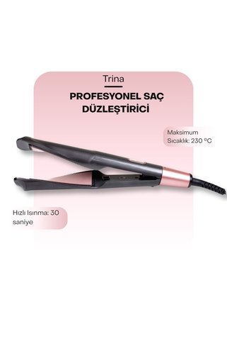 Trina Saç Düzleştiricisi Sihirli Düzleştici & Maşa 2in1